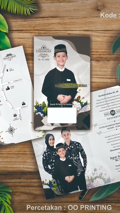 UNDANGAN PERNIKAHAN /UNDANGAN KHITANAN MURAH