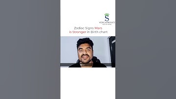 Mars - Strong Zodiac Signs Part 1