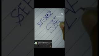 Senaz Name Logo Design Ll Nk Dynamic Ll Resimi