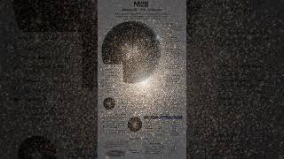 Dense Globular Cluster M28 In Deep Outer Space In Action #space #spaceeducation #spacemusic