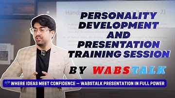 A Glimpse into Our Personality Development and Presentation Session #PresentationSkills #videos