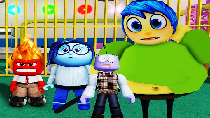 Policial peidão BARRY se transformou em divertida mente 2 no roblox