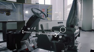 Simlog -  Forklift Simulator with Operator Chair