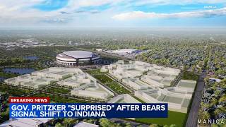 Illinois Governor JB Pritzker 'surprised' after Chicago Bears signal shift to Indiana