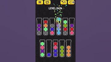 【Ball Sort Puzzle】Level.3434