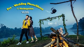 Pre-Wedding Photoshoot Vlog in Mothugudem || Telugu Tutorials || Prasad Pictorials