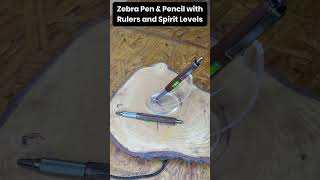 Zebra Pen & Pencil with Rulers and Spirit Levels