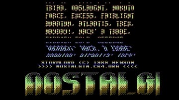 C64 Crack Intro: Nostalgia Intro 84 by Nostalgia ! 17 September 2025!