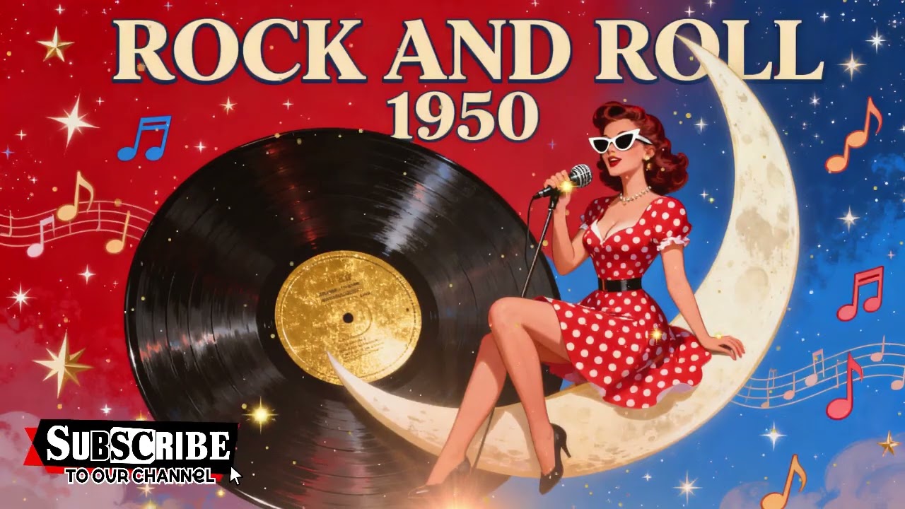 🚗🔥 ROCK AND ROLL 1950 VINTAGE | TURN IT UP, TRAVEL BACK IN TIME