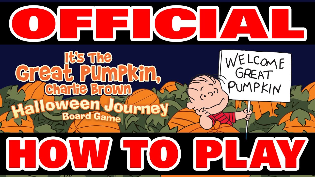 the great pumpkin journey board game