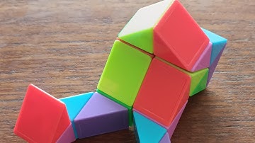 Snake cube puzzle | How to make mobile stand