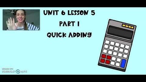 Math Expressions Grade 2 Unit 6 Lesson 5 Part 1