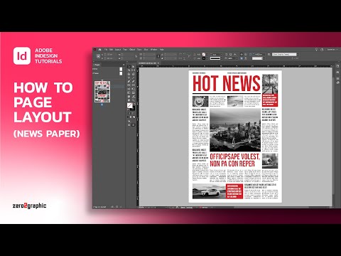 Video: Layout of newspapers and magazines. How to make up a newspaper