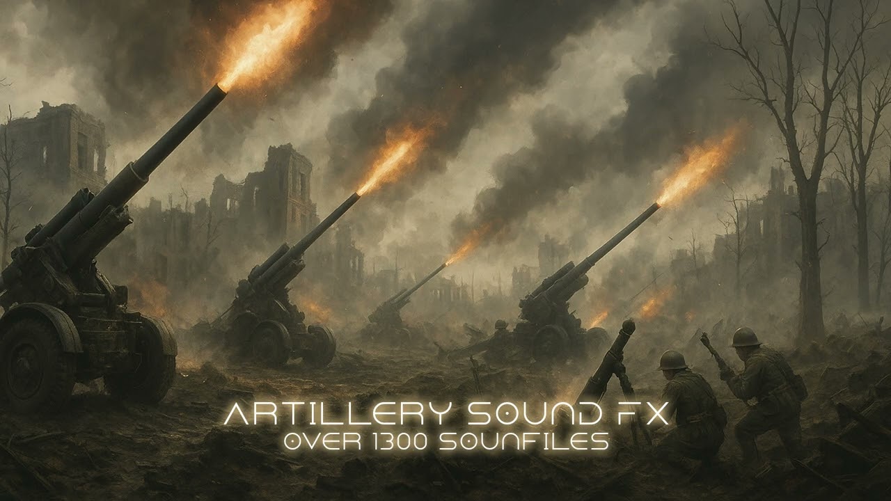 Artillery Sound FX- Loading And Fire