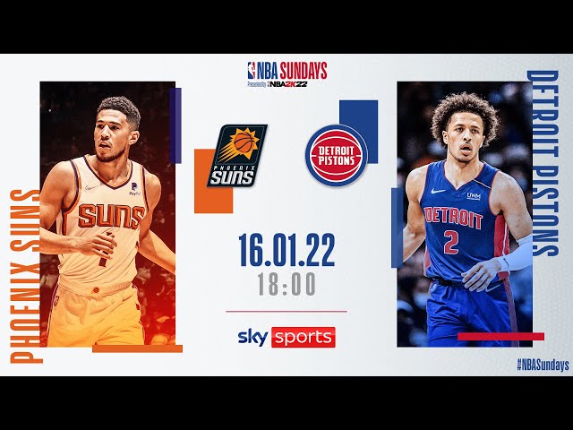 LIVE NBA! | Phoenix Suns @ Detroit Pistons