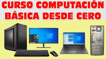 CURSO DE COMPUTACION BASICO DESDE CERO PRINCIPIANTES, ADULTOS, NUEVO TUTORIAL 2025, INTERNET, CORREO