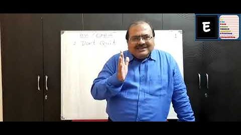 Class 8th, English, Chapter 1. Don