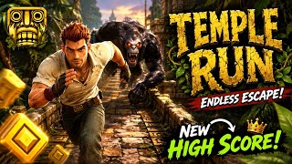🏃 Temple Run Gameplay 🔥 Endless Escape Challenge | High Score Run | No Commentary screenshot 2