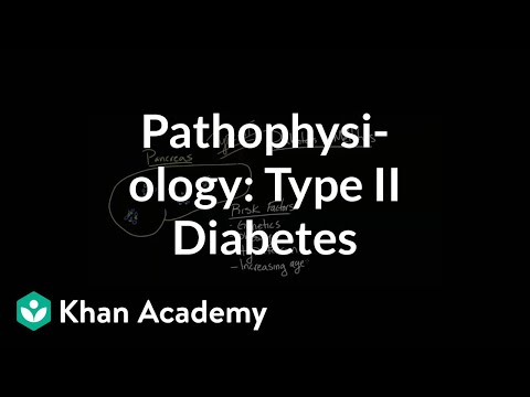 Pathophysiology - Type II diabetes | Endocrine system diseases | NCLEX-RN | Khan Academy