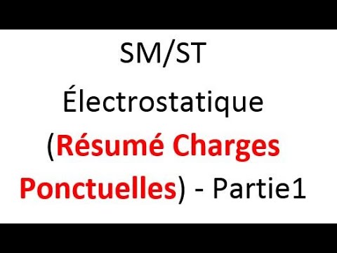 Vidéo: Comment Déterminer Le Module Des Charges Ponctuelles