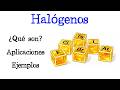 ⚗️ ¿Qué son los Halógenos? ⚗️  [Fácil y Rápido] | QUÍMICA |