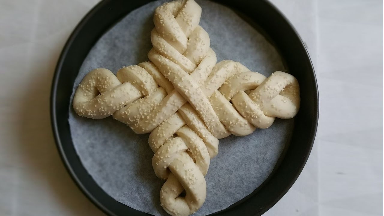 Pane intrecciato,Fatto in casa semplice e veloce