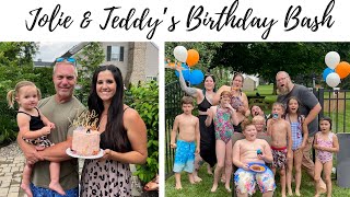 Jolie’s 2nd and Teddy’s 8th Birthday Bash!