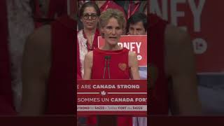What did Mark Carney's Wife just say