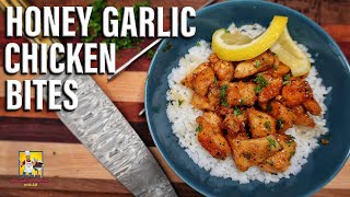 Honey Garlic Chicken Bites  Delicious and Easy to Make