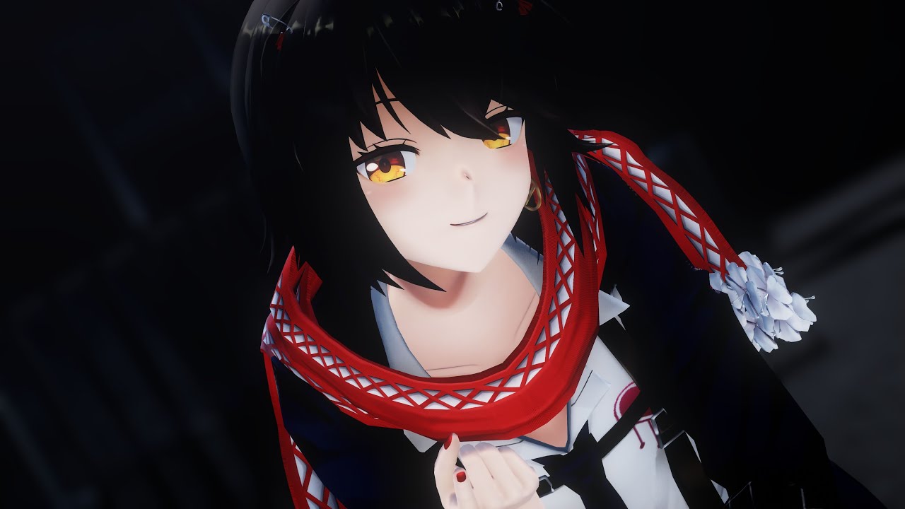 【にじさんじMMD】ましろが魅せる「極楽浄土 - Gokuraku Jodo - 」【4K】