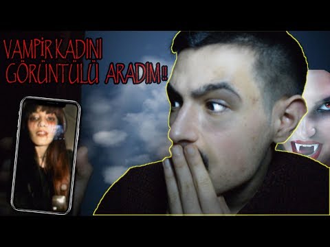 VAMPİR KADINI GÖRÜNTÜLÜ ARADIM !! (BENİ ISIRACAKMIŞ !!)