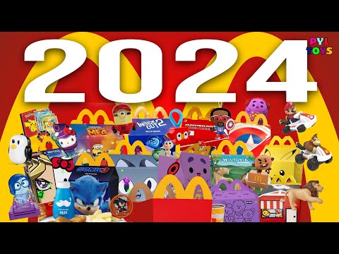 TODAS las CAJITAS FELICES de MCDONALDS 2024