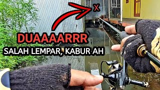 FISHING NEXT TO A RESIDENT'S HOUSE REQUIRES 99.9% ACCURACY, OTHERWISE THIS IS HOW THINGS ARE FINI...