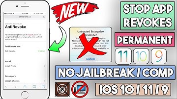 How To Stop Apps Getting Revoked / Crashing (NO JAILBREAK/COMP) iOS 10/11/9 On iPhone/iPod/iPad
