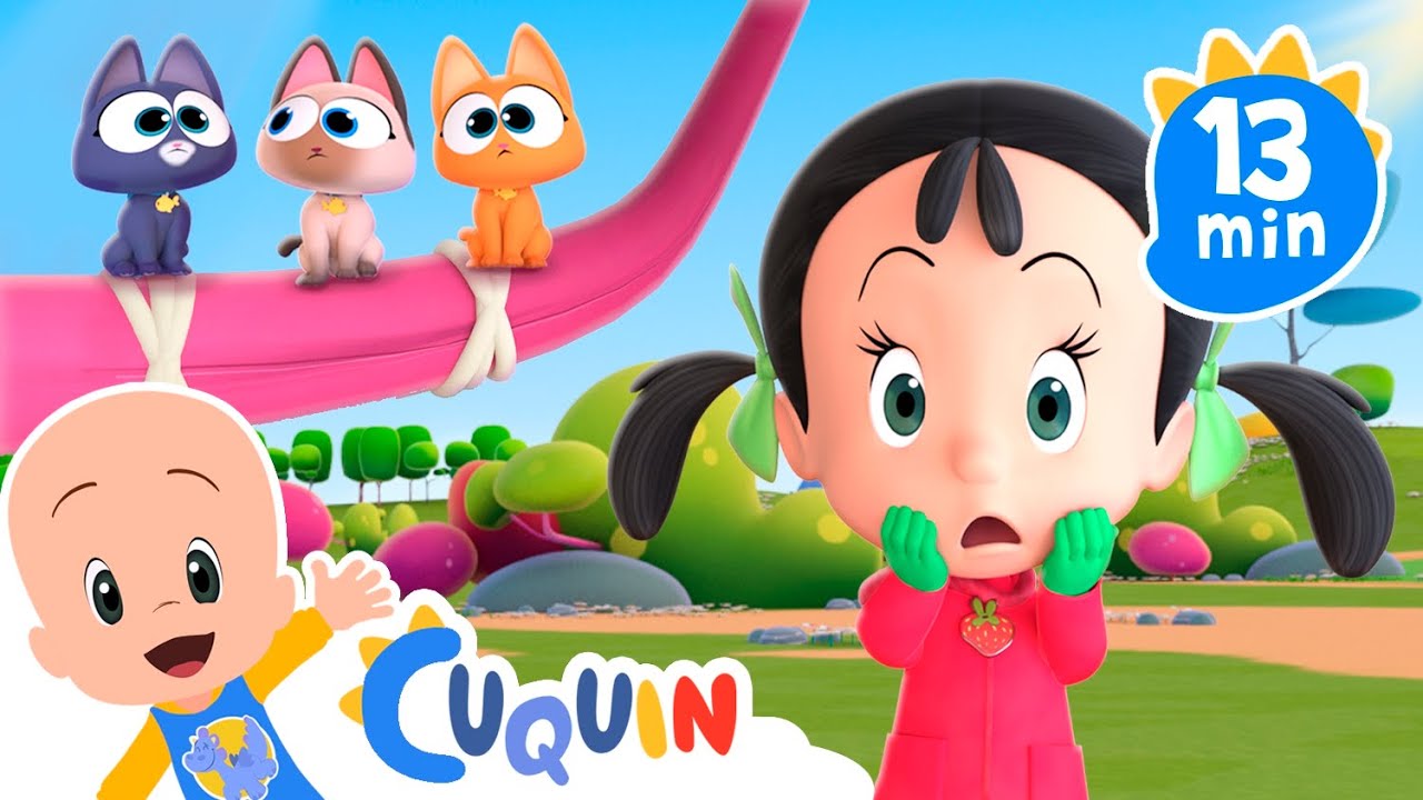 Detective Strawberry searches for the kittens | Kids Education | Cleo & Cuquin