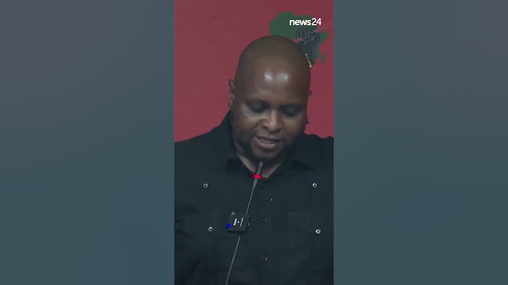 Floyd Shivambu quits as EFF deputy president