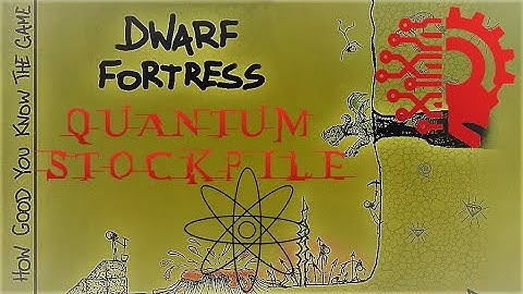 Quantum Stockpiles & Dumping into a Pit 🔅DWARF FORTRESS🔅