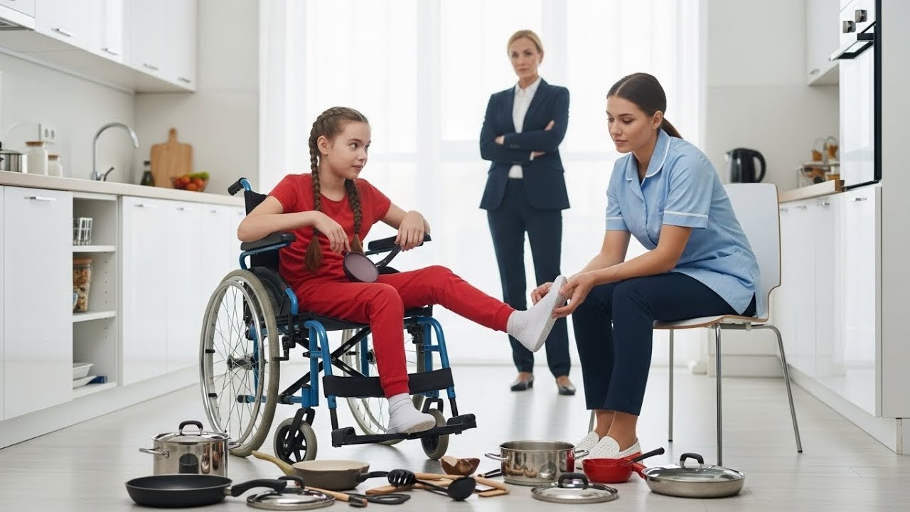 The trillionaire hid cameras to protect her paralyzed daughter — until she saw what the maid did.