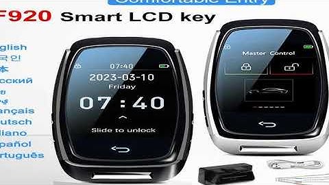 A must-have product! CF920 Modified Universal Remote Display Smart LCD Key Comfortable Entry Auto