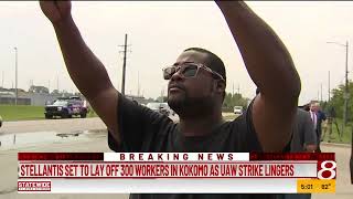 Stellantis set to lay off 300 workers in Kokomo as UAW strike lingers