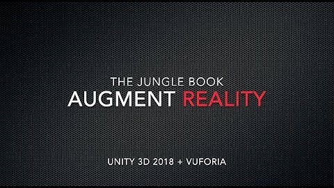 Augment Reality   JungleBook demo - Tamil