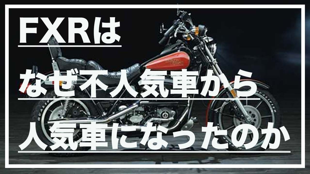 Motovlog #275] Why did the FXR go from being an unpopular bike to