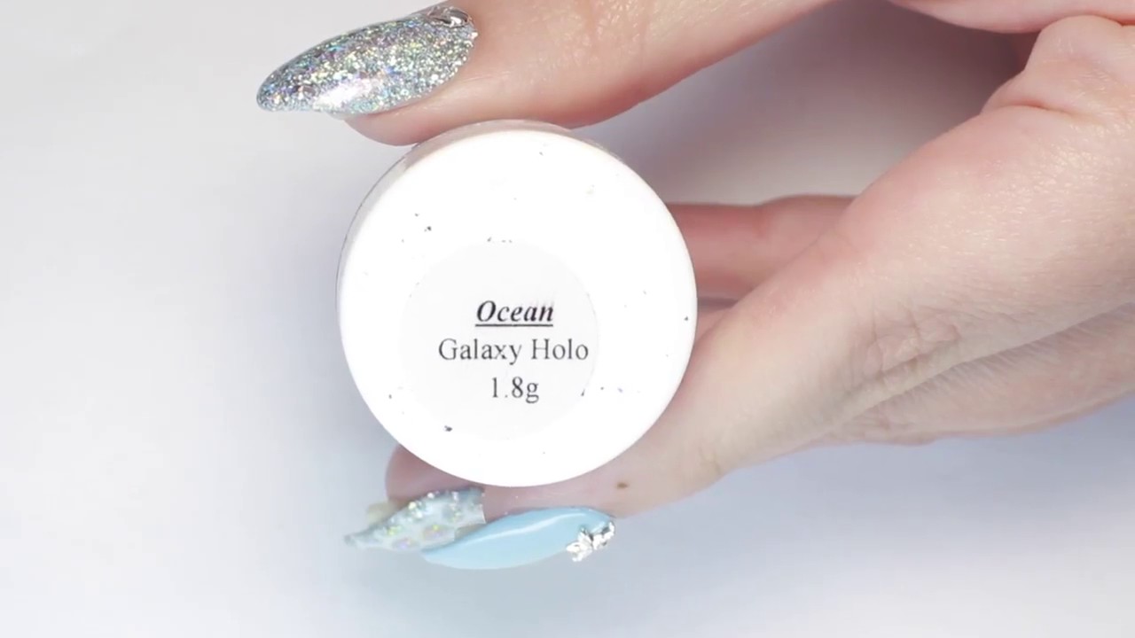 3D Seashell  Holo Mermaid Nails! 2017