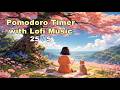 25/5 Pomodoro Timer with Lofi Music (2 Hours) ⏳ Study & Work Music for Deep Concentration