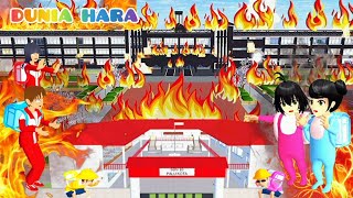 Sekolah Kebakaran Gosong 😵😱 | Yuta Mio Sekolah Sd Baru | Sakura School Simulator