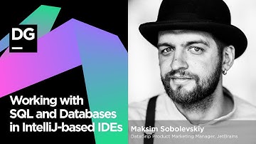 Working with SQL and Databases in IntelliJ based IDEs