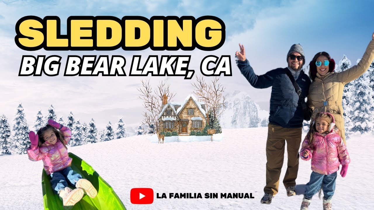 Viaje con niños: Sledding y Tubing en California 