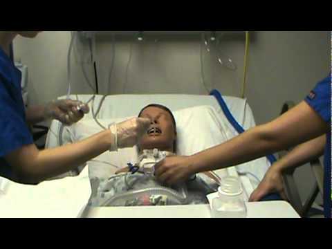 trach suction example video - YouTube