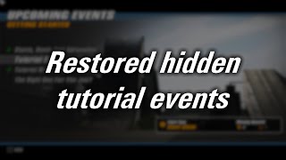 Crashday - Restored hidden tutorial events