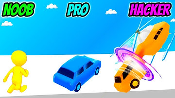 NOOB Vs PRO VS HACKER shape-shifting | old device gaming